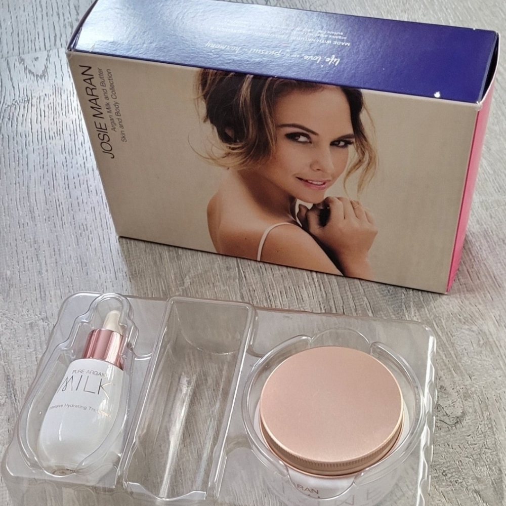 Josie Maran Argan Milk and Butter Skin and Body Collection